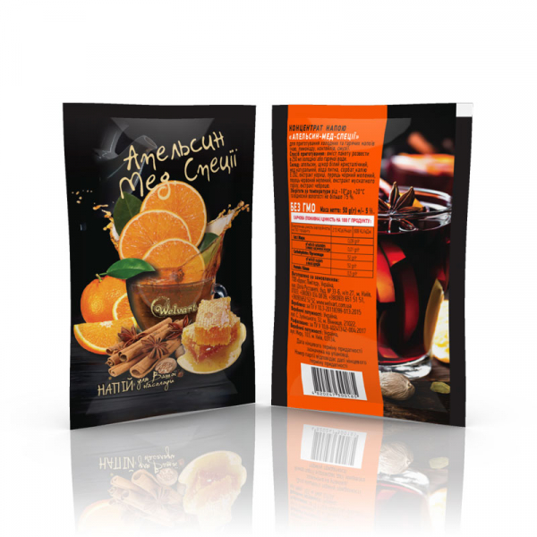 orange, spice, honey